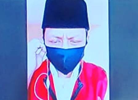 Hakim PN Surabaya Sidang Narkoba Pakai Video Call